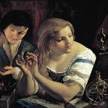 Allegory of Vanity-Angelo Caroselli-Giclee Print