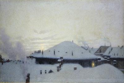 Rooftops in the Snow, 1912