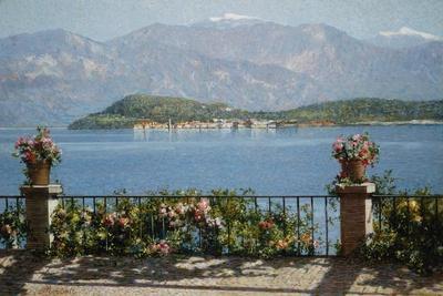 View of the Isola Bella, Italy