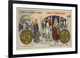 Angelot of Philip VI, 1328-null-Framed Giclee Print