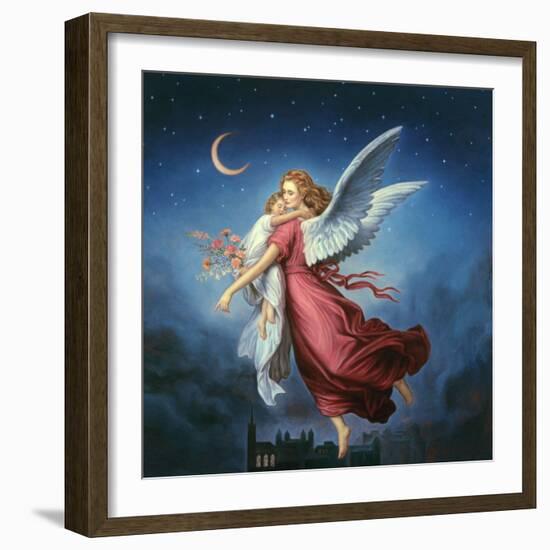 Angels 5-Edgar Jerins-Framed Giclee Print
