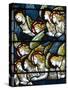 Angels, Adoration of the Lamb, 1884 (Stained Glass)-Henry Holiday-Stretched Canvas