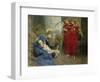 Angels and Holy Child-Marianne Stokes-Framed Giclee Print