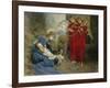 Angels and Holy Child-Marianne Stokes-Framed Giclee Print