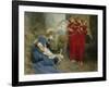 Angels and Holy Child-Marianne Stokes-Framed Giclee Print