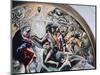 Angels and Saints, Detail from Burial of Count Orgaz, 1586-1588-El Greco-Mounted Giclee Print