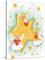 Angels and Stars-Beverly Johnston-Stretched Canvas