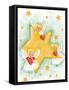 Angels and Stars-Beverly Johnston-Framed Stretched Canvas