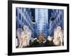 Angels at the Rockerfeller Centre, Decorated for Christmas, New York City, USA-Nigel Francis-Framed Photographic Print