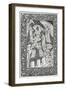 Angels Behind the Inner Sanctuary, from The Kelmscott Chaucer, Published by Kelmscott Press, 1896-William Morris-Framed Giclee Print