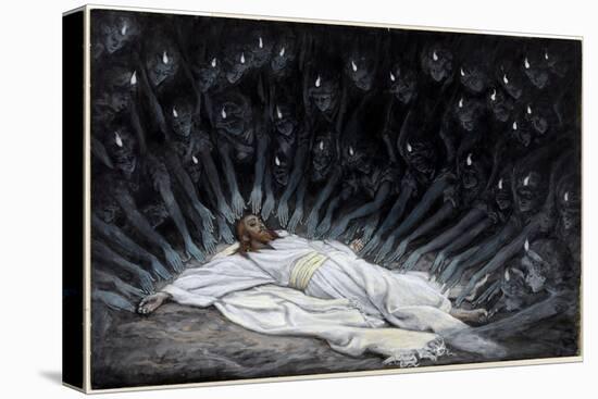 Angels Came and Ministered Unto Him, Illustration for 'The Life of Christ', C.1886-94-James Tissot-Stretched Canvas