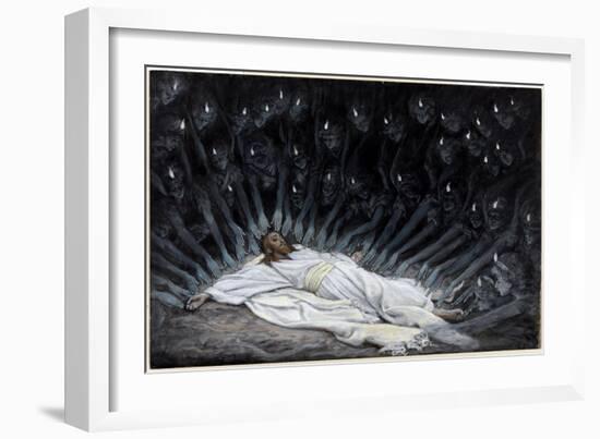 Angels Came and Ministered Unto Him, Illustration for 'The Life of Christ', C.1886-94-James Tissot-Framed Giclee Print