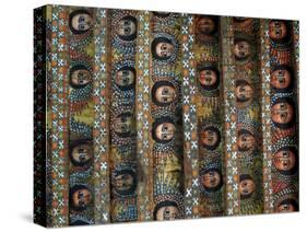 Angels, Debre Birhan Selassie Church, Gondar, Ethiopia, Africa-Groenendijk Peter-Stretched Canvas