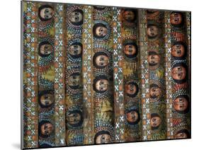 Angels, Debre Birhan Selassie Church, Gondar, Ethiopia, Africa-Groenendijk Peter-Mounted Photographic Print