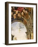 Angels, Detail from Annunciation-Marco Palmezzano-Framed Giclee Print