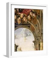 Angels, Detail from Annunciation-Marco Palmezzano-Framed Giclee Print