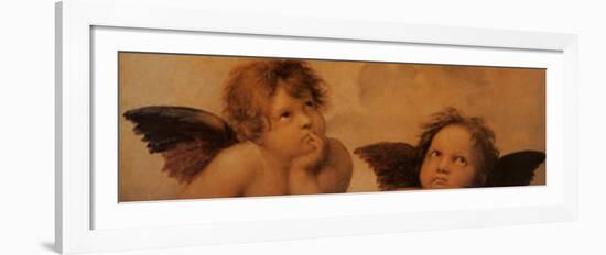 Angels (detail)-Raphael-Framed Art Print