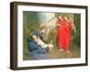 Angels Entertaining the Holy Child, 1893-Marianne Stokes-Framed Premium Giclee Print