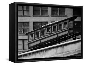 Angels Flight at Third and Hill Streets, Los Angeles-null-Framed Stretched Canvas