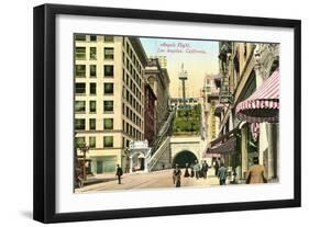 Angels Flight, Bunker Hill-null-Framed Art Print