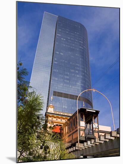 Angels Flight Funicular, Los Angeles, California, United States of America, North America-Richard Cummins-Mounted Photographic Print