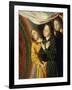 Angels, from Bourbon Altarpiece, Late 15th Century (Detail)-Jean Hey-Framed Giclee Print