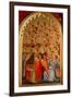 Angels from the Coronation of the Virgin Polyptych-Giotto di Bondone-Framed Giclee Print