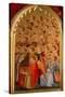 Angels from the Coronation of the Virgin Polyptych-Giotto di Bondone-Stretched Canvas