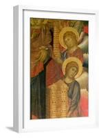 Angels from the Santa Trinita Altarpiece-Cimabue-Framed Giclee Print