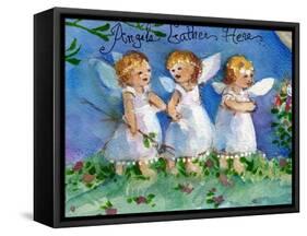 Angels Gather Here-sylvia pimental-Framed Stretched Canvas