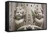 Angels in a Church in the Baroque City of Lecce, Puglia, Italy, Europe-Martin-Framed Stretched Canvas