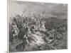 Angels Join in Battle Against the Enemies of the Israelites-Gustave Dor?-Mounted Art Print