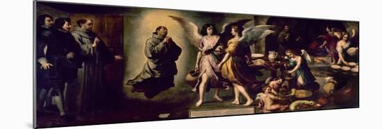 Angels' Kitchen, 1646, Spanish School-Bartolome Esteban Murillo-Mounted Giclee Print