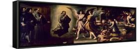 Angels' Kitchen, 1646, Spanish School-Bartolome Esteban Murillo-Framed Stretched Canvas