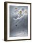 Angels Make Snow-null-Framed Art Print