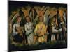 Angels making music; left panel of a triptych, around 1487-1490. Inv.778.-Hans Memling-Mounted Giclee Print