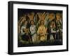 Angels making music; left panel of a triptych, around 1487-1490. Inv.778.-Hans Memling-Framed Giclee Print