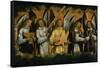 Angels Making Music; Left Panel of a Triptych-Hans Memling-Framed Stretched Canvas