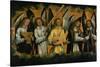 Angels Making Music; Left Panel of a Triptych-Hans Memling-Stretched Canvas