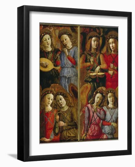 Angels Making Music-Florentinisch-Framed Giclee Print