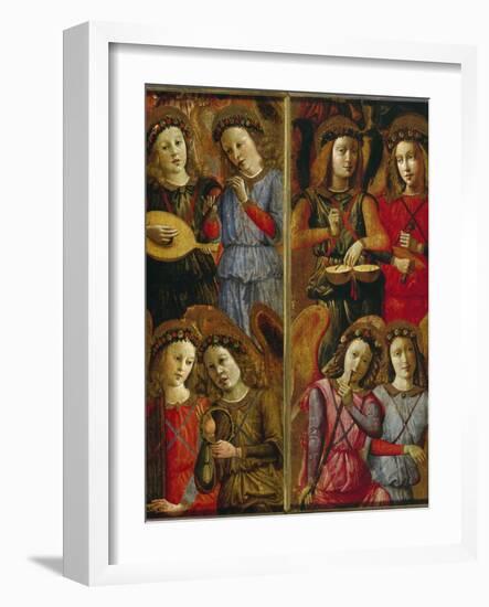 Angels Making Music-Florentinisch-Framed Giclee Print