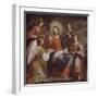 Angels Ministering to Christ in the Wilderness-Matteo Rosselli-Framed Giclee Print