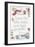 Angels Never Grumble-Debbie McMaster-Framed Giclee Print
