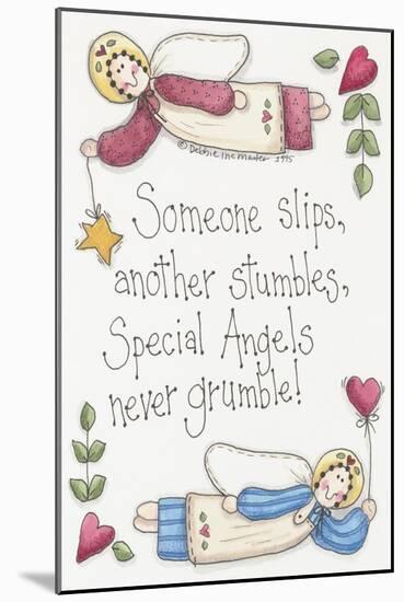 Angels Never Grumble-Debbie McMaster-Mounted Giclee Print