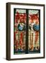 Angels of Creation: the Third and Fourth Days by Sir Edward Burne-Jones (1833-98)-null-Framed Photographic Print