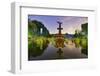 Angels of the Water Fountain at Bethesda Terrace in New York City's Central Park.-SeanPavonePhoto-Framed Photographic Print