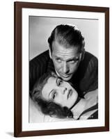 ANGELS OVER BROADWAY, 1940 directed by BEN HECHT AND LEE GARMES Douglas Fairbanks Jr. and Rita Hayw-null-Framed Photo