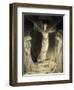 Angels Rolling away the Stone from the Sepulchre-William Blake-Framed Premium Giclee Print