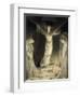 Angels Rolling away the Stone from the Sepulchre-William Blake-Framed Premium Giclee Print