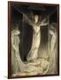 Angels Rolling away the Stone from the Sepulchre-William Blake-Framed Giclee Print